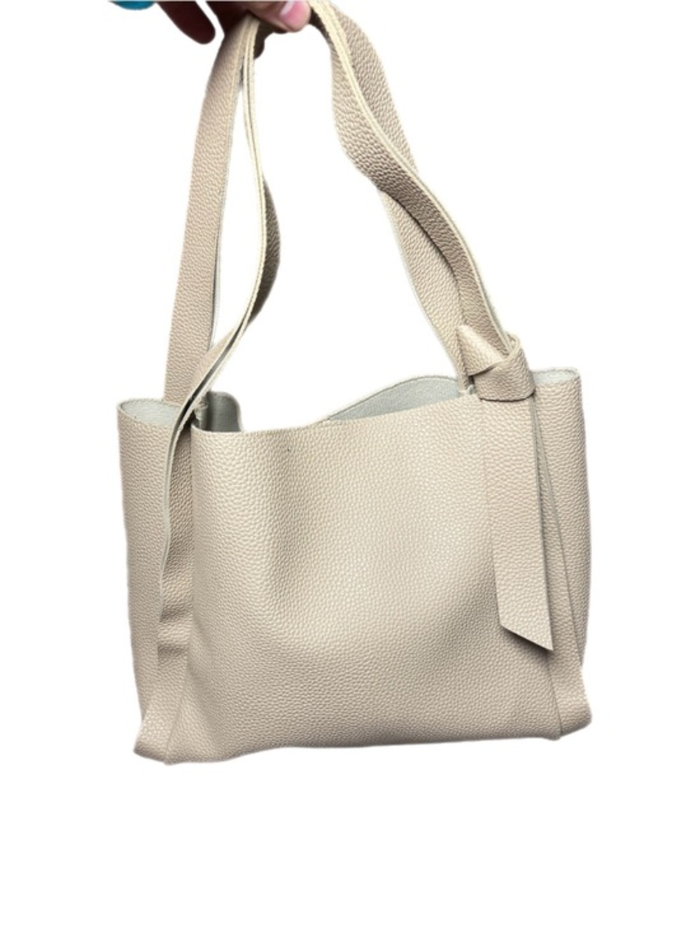 ULTA Slouchy Pebble Faux Leather Tote Bag